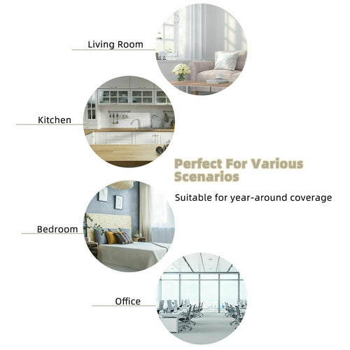One Way Mirror Window Film Heat UV Reflective Privacy Tint Foil